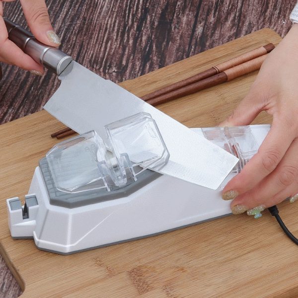 USB Electric Knife Sharpener – Professional Rechargeable Tool for Knives & Scissors