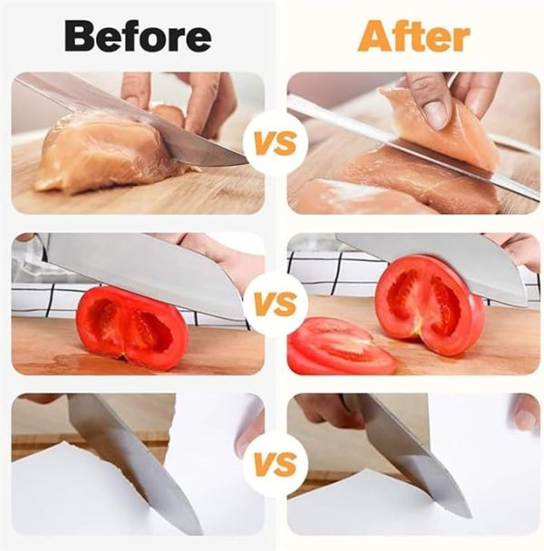 USB Electric Knife Sharpener – Professional Rechargeable Tool for Knives & Scissors