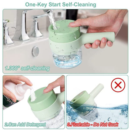 5 In 1 Handheld Hammer Electric Vegetable Cutter Set Mini Wireless Food Choppers Garlic Vegetable Chopper Slicer Machine