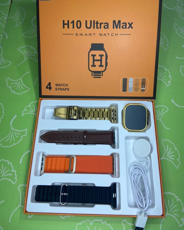 H10 Ultra Max Smart Watch – 4-in-1 High Quality Fitness & Call Watch