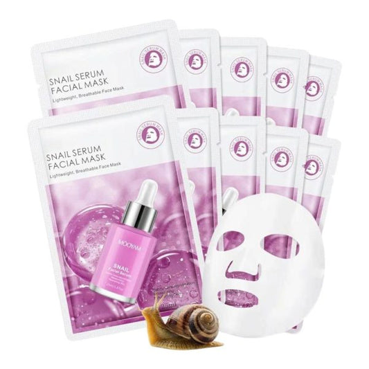 Pack Of 05 – Anti-wrinkle Face Sheet Mask | Anti Aging Hydrating Anti-acne Repairing Brightening Moisturizing Retinol Serum Facial Mask